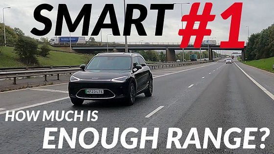 Video: No need to hypermile? | NEW smart #1 long range test | 2023 smart #1 Premium SUV review