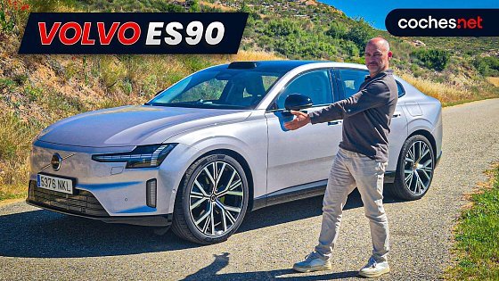 Video: Volvo ES90: ¿Berlina o crossover? | Prueba / Test / Review en español | coches.net