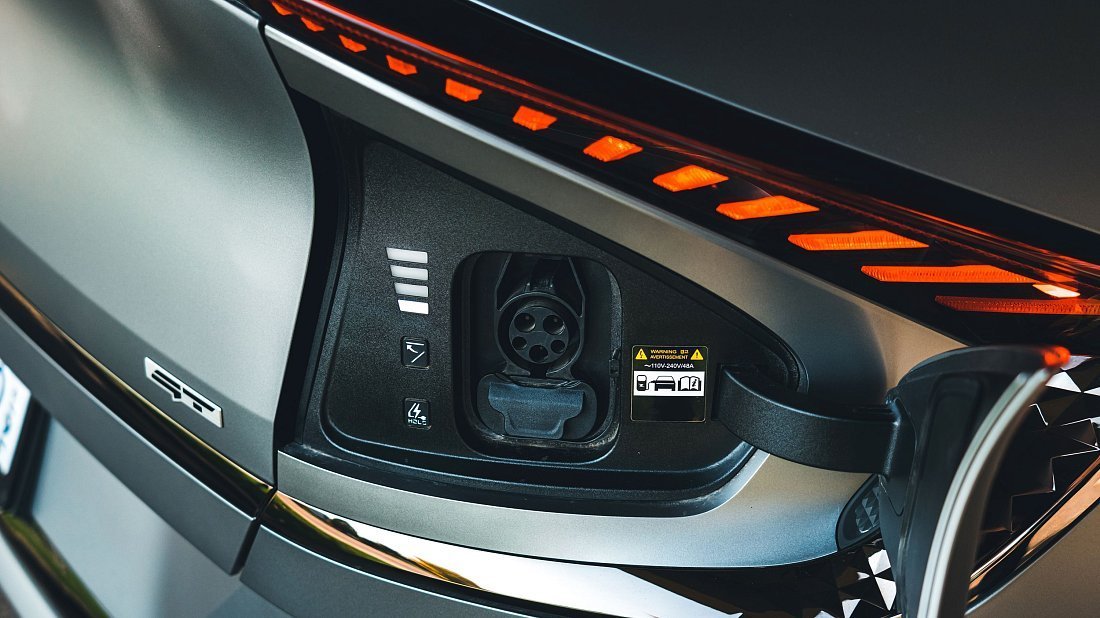 Kia EV6 Long Range AWD (2021-2024) charge port USA, charging, inlet, plug, connector