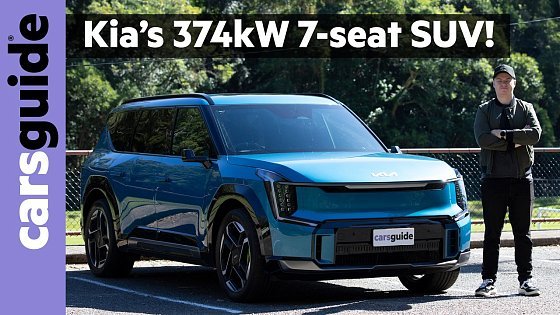 Video: Kia EV9 GT 2026 review Australia: High-performance electric car twist for striking 3-row family SUV