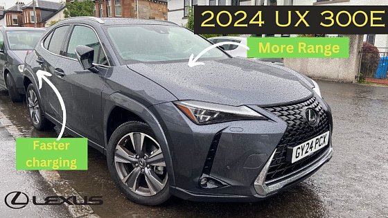 Video: 2024 Lexus UX 300e (72.8kWh) Test Drive & Review!