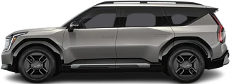 Side view photo of Kia EV9 GT (2025-…) on transparent background
