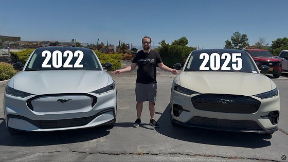 Video: 2025 Mustang Mach-E vs. 2022 Compared! What Changed?
