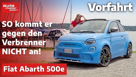 Video: Fiat Abarth 500e: Verblüffend gut, aber da geht noch was! – Fahrbericht | auto motor und sport