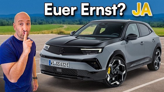 Video: Warum Ihr dieses UNNÖTIGE E-Auto UNBEDINGT haben wollt | Opel Mokka GSE