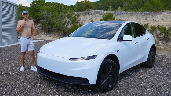 Video: My First Drive! Standard Model Y Suspension Test + Cabin Noise