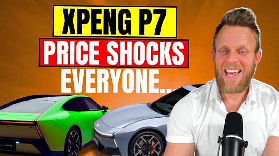 Video: Xpeng reveals SHOCKING price of NEW P7 with 10 minute fast charging