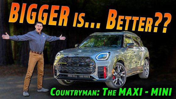 Video: The 2025 Mini Countryman Is The Biggest, & The Best Mini Ever... It's Not "mini" Anymore...