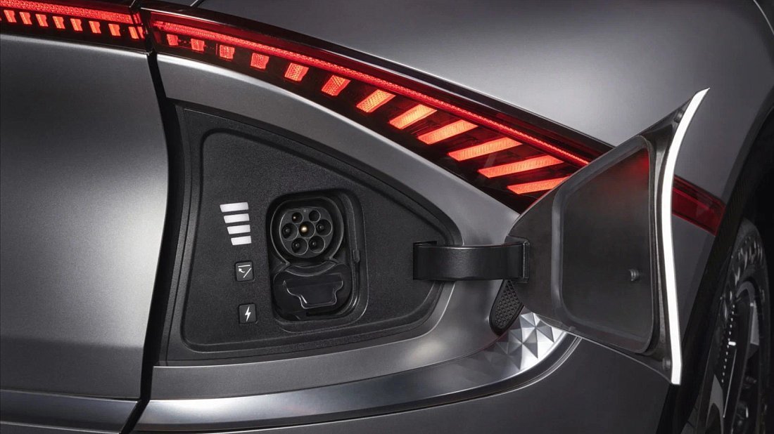 Kia EV6 Standard Range RWD (2021-2024) charge port Europe, charging, inlet, plug, connector