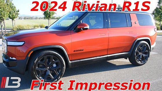 Video: New 2024 Rivian R1S Performance With Max Pack Review Unbox First Impression