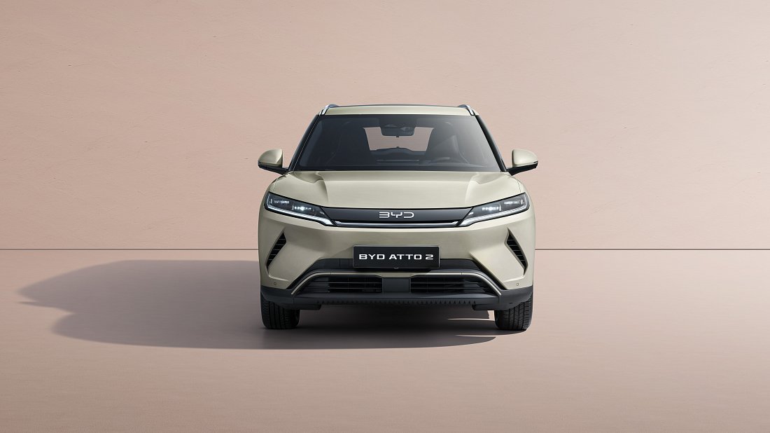BYD Atto 2 Active FWD (2025-…) front fascia, grille, headlights, bumper, exterior