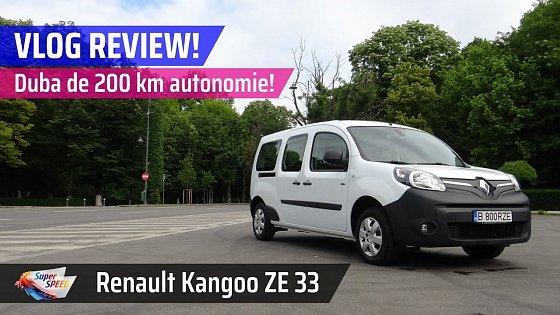 Video: Cum se conduce duba electrică Renault - Kangoo ZE 33 2020