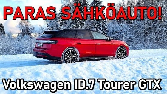 Video: Paras sähköauto! Koeajossa Volkswagen ID.7 Tourer GTX