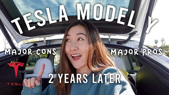 Video: Tesla Model Y Review: Brutally HONEST Review after 2 Years 