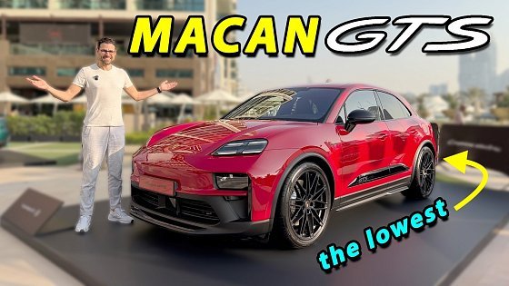 Video: New sportiest Porsche Macan GTS first tour with new Cayenne comparison! (2026)