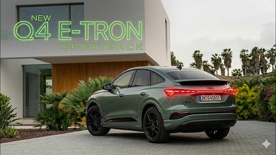 Video: NEW 2027 Audi Q4 Sportback e-tron - Full Details, High-Tech Interior & Range!