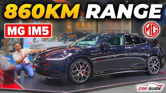 Video: 860KM Range of this MG IM5 Electric SUV ? Kia EV6 & Hyundai Ioniq Rival ? Luxury EV?