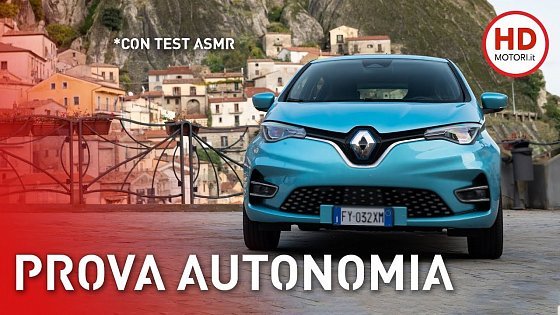 Video: Renault ZOE 2020: AUTONOMIA, consumi REALI e prova 52 kWh | ASMR