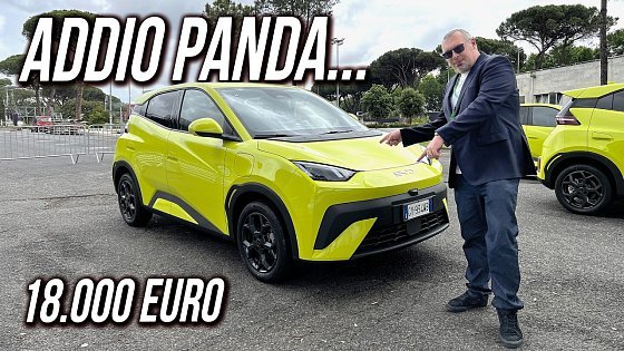 Video: Costa MENO di tutte: BYD Dolphin Surf, l'ho provata