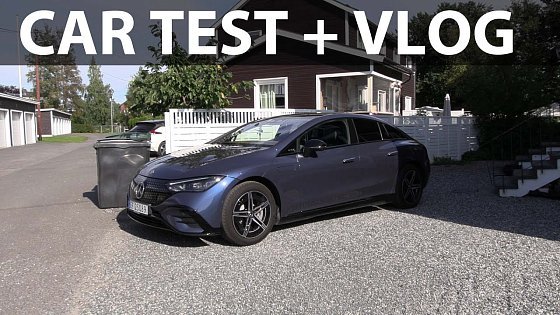 Video: Mercedes EQE 350 4Matic range test and house update