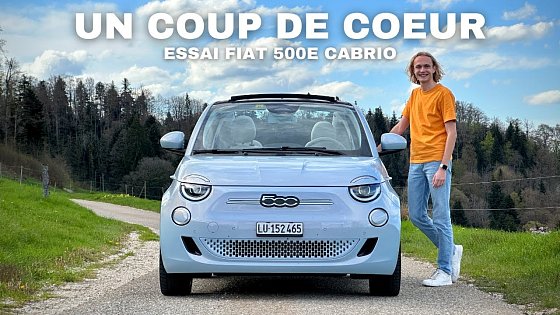 Video: Essai Fiat 500 électrique Cabrio: presque un sans faute