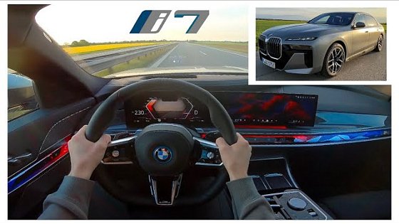 Video: 2025 BMW i7 xDrive 60 | Interior + Exterior & POV Drive with NO SPEED LIMIT!!