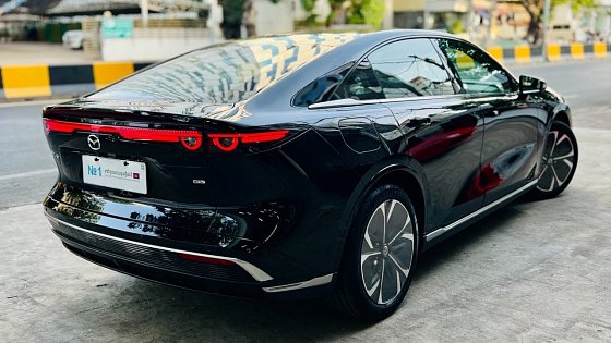 Video: All New Mazda EZ-6 EV ( 2025 ) - Luxury EV Sedan | Black Color