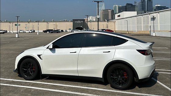 Video: POV Tesla Model Y Performance Track Mode Run Through the City