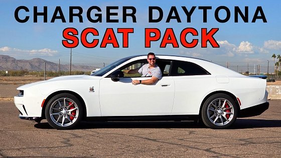 Video: 2025 Dodge Charger Daytona Scat Pack -- It's No Hemi, but Does 670 HP Still THRILL?? (+Donuts)