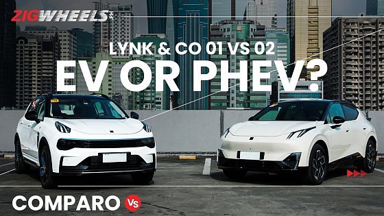 Video: EV or PHEV? Lynk & Co 01 vs. 02 Comparo | Zigwheels.Ph
