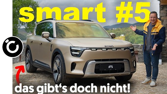 Video: smart #5 Ersteindruck - besser als jeder Mercedes, Porsche und co.?