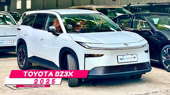 Video: New Toyota BZ3X ( 2025 ): 5 Cools Crossover Features!