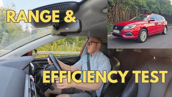 Video: How I beat the WLTP range on my first test. MG5 Electric car efficiency test.