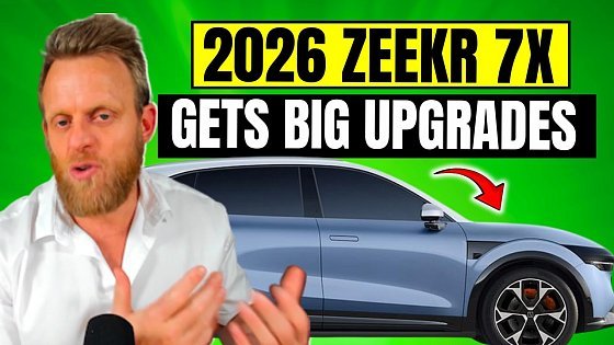 Video: 2026 Zeekr 7X gets Bigger battery, Thor Chip, Massive Power Boost & More!