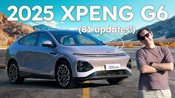 Video: 2025 XPENG G6: 81 Upgrades, AI Tech & 5C Fast Charging – FIRST LOOK at the Updates!