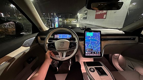 Video: Volvo EX90 2025 Night Test Drive