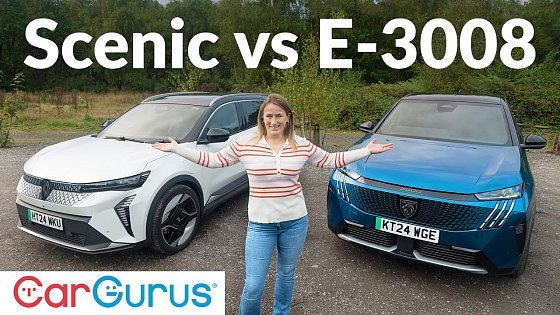 Video: Renault Scenic E-Tech vs Peugeot E-3008: Electric SUVs head-to-head