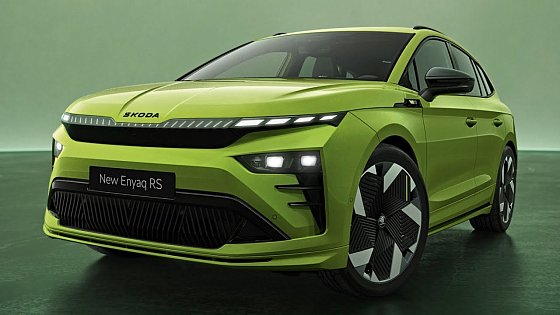 Video: NEW Škoda Enyaq RS Facelift 2025 - Fastest Accelerating Model !
