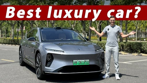 Video: The car that destroys German luxury sedans? Nio ET9 driving REVIEW