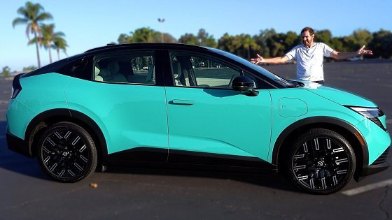 Video: Nissan Leaf 2026 года, это новый прикольный электрокроссовер