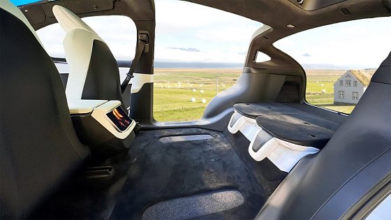 Video: Removing Seats in Tesla Model X for more Space