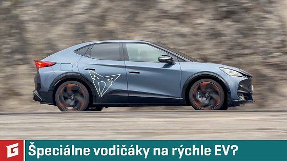 Video: Cupra Tavascan VZ 4WD (250kW/340k) - TEST - GARAZ.TV - Rasťo Chvála