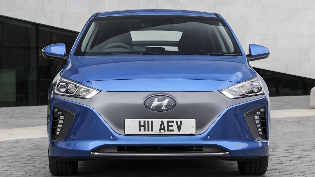 Hyundai Ioniq Electric Gen 1 (2016-2019) front fascia photo, grille, headlights, bumper, exterior