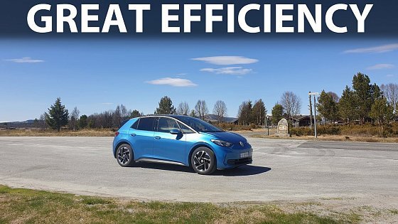 Video: VW ID3 Pure eco run driving below speed limits