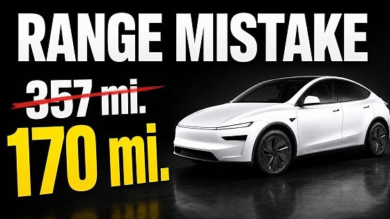 Video: The Tesla Range Math Nobody Warns You About (2026 Model 3/Y)