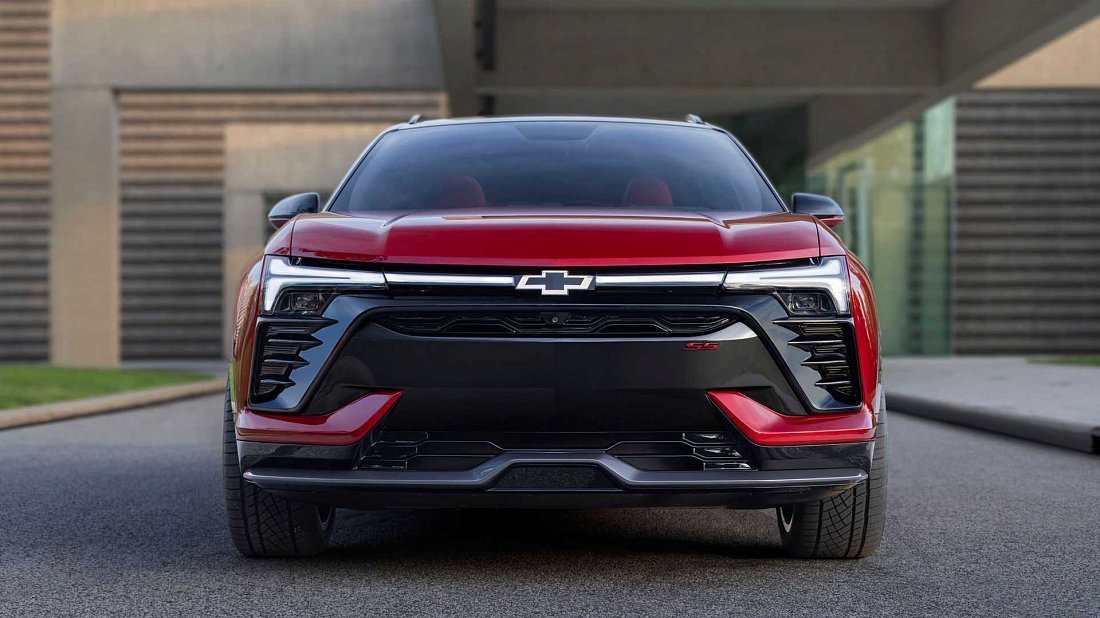 Chevrolet Blazer EV Performance AWD (2024-…) front fascia, grille, headlights, bumper, exterior