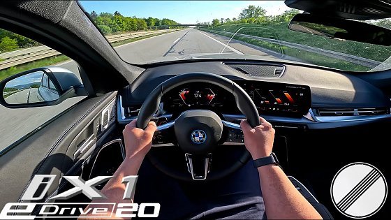 Video: 2025 BMW iX1 eDrive20 | 204PS | Test & TopSpeed Drive on German Autobahn