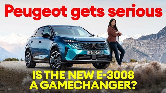 Video: Peugeot E-3008 DRIVEN! Is the French rangemaster a star of 2024? | Electrifying.com