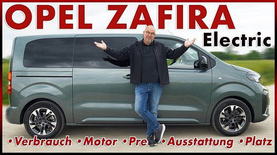 Video: Opel Zafira Electric - Besser als VW ID.Buzz und Mercedes EQV? Test Review Deutsch 2025