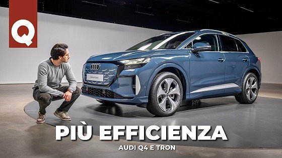 Video: Costa MENO di prima ma fa più strada: come hanno fatto? | Audi Q4 e-tron 2026